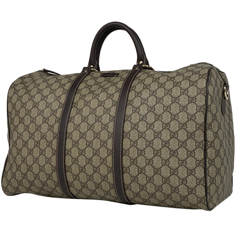 Gucci GG Boston bag handbag canvas beige brown